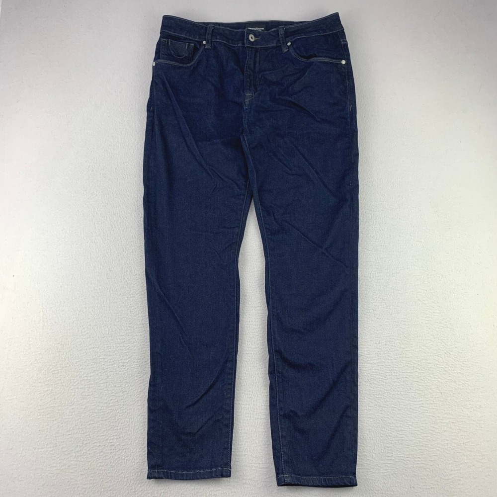 Simwood Denim Jeans Nice Mens 32x29 Dark Wash Straight Leg Casual Cotton